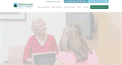 Desktop Screenshot of dartmouthhealthconnect.com